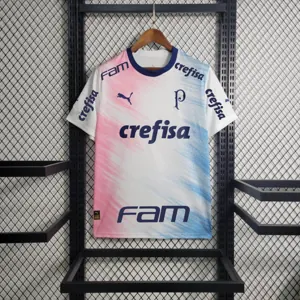 23-24 Palmeiras Special Edition White&Pink S-4XL Cheap Soccer Jerseys 4