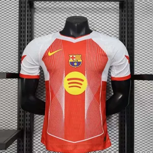 25-26 Barcelona Special Edition Red Kit Player Version Shirt AAAAJersey Yupoo