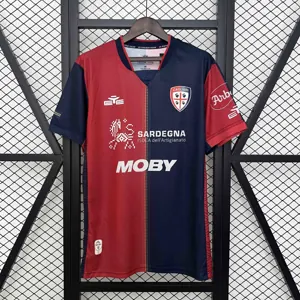 24-25 Cagliari Home Shirt Football Uniforms AAAAJersey Supplier Yupoo