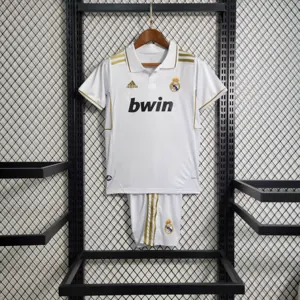 11-12 Real Madrid Home Kids Retro Kits Soccer Jerseys Yupoo