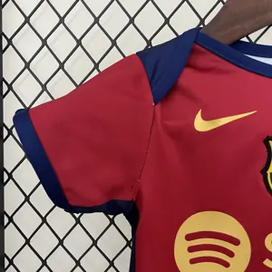 24-25 Barcelona Home Baby Uniform Best Wholesale Yupoo 2