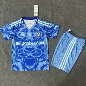 25-26 Tigres UANL Away Kid Kits Youth Apparels AAAAJersey Supply Yupoo
