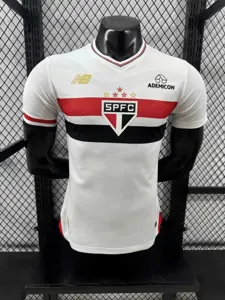 25-26 Sao Paulo Home Kit Player Version Shirt AAAAJersey Dropship Yupoo