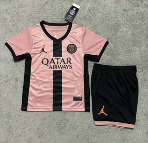 24-25 PSG Third Kids Kits Youth Apparels AAAAJersey Supplier Yupoo