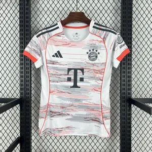 25-26 Bayern Munich Away Women Shirt Lady Apparels AAAAJersey Supply Yupoo