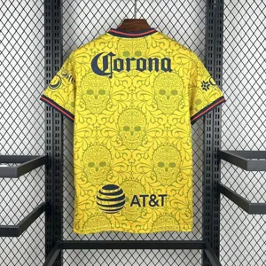 25-26 Club America Christmas Football T-Shirt AAAAJersey Supply Yupoo 1