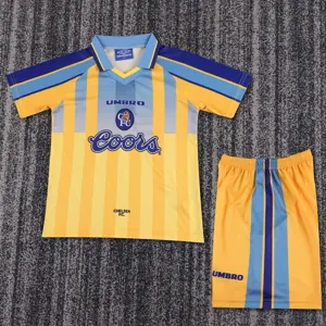 95-97 Chelsea Away Kid Kits Youth Apparels Soccer AAAAJersey Yupoo