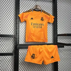 24-25 Real Madrid Away Kid Kits Youth Apparels AAAAJersey Wholesale Yupoo 2