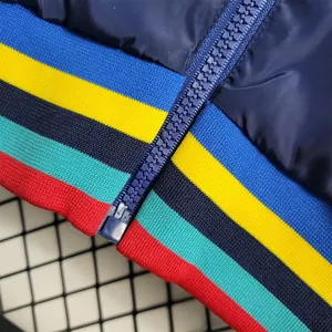 23-24 Barcelona Windbreaker Royal Blue Yellow 1