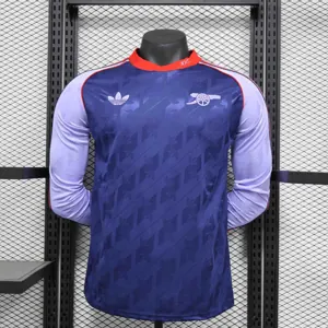 24-25 Arsenal LFSTLR Purple Long Sleeve Kit Player Version Shirt AAAAJersey Supplier Yupoo
