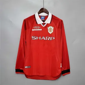99-00 Manchester United home long sleeve