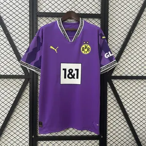 24-25 Dortmund Anniversary Culture Special Edition Purple Soccer T-Shirt AAAAJersey Dropship Yu