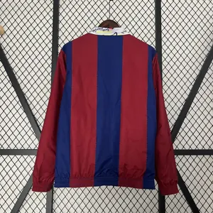 23-24 Barcelona Reversible Windbreaker Red&White Double-Sides Jacket Best Jerseys Yupoo 6