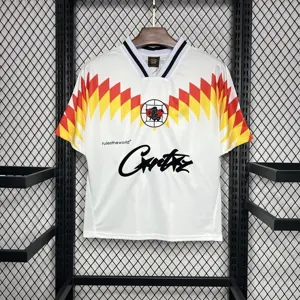 95-96 Club America White Retro Corteiz Special Kit Vintage Shirt Soccer AAAAJersey Yupoo