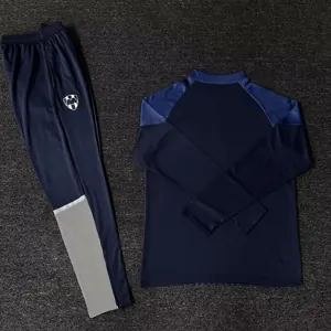 23-24 Rayados Monterrey Long Sleeve Navy Training Suits Soccer Jerseys Yupoo 3