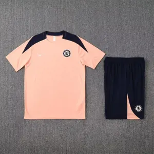 25-26 Chelsea Pink Training Kit Soccer AAAAJersey Yupoo S-2XL 1