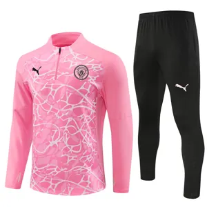 24-25 Manchester City Long Sleeve Training Suit Football Shirts