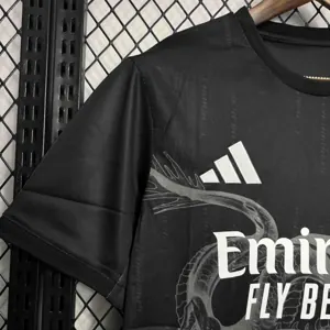 24-25 Real Madrid Dragon Black Special Edition Kit AAAAJersey Dropshiping Yupoo 2