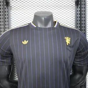 25-26 Manchester United Casual Retro Style Football Shirt Apparels AAAAJersey Wholesale Yupoo 1