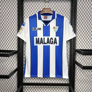97-98 Malaga Home Retro Kit Vintage Shirt Football AAAAJersey Yupoo