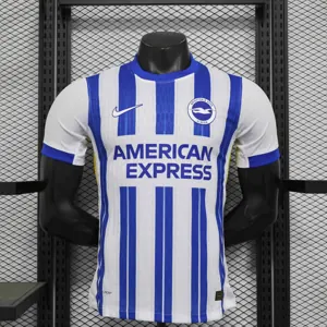 24-25 Brighton Home Kit Player Version Shirt AAAAJersey Supplier Yupoo