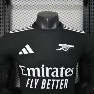 25-26 Arsenal Black Special Edition Kit Player Version Football Shirt AAAAJersey Supply Yupoo 1