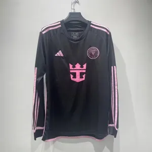24-25 Inter Miami Away Kit Long Sleeve Shirt Jersey Supplier Yupoo