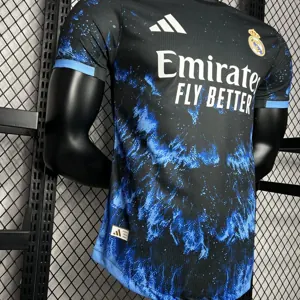 24-25 Real Madrid Ocean Blue Special Edition Player Version Shirt Sport AAAAJersey Yupoo 1