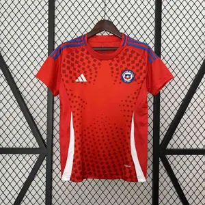 2024 Chile Home Women Copa America Lady Shirt Football AAAAJersey Supplier