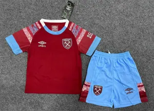 22-23 West Ham home kids kit