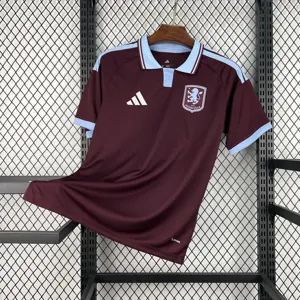 26-27 Aston Villa Home Mens Kit Soccer T-Shirt AAAAJersey Supply Yupoo 6