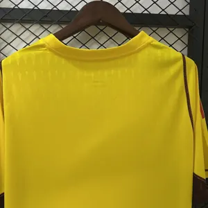 24-25 Flamengo Goalkeeper Yellow Kit Soccer T-Shirt AAAAJersey Dropship Yupoo 1