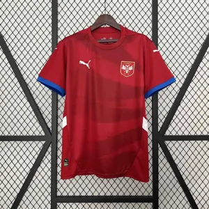 2024 Serbia Home Kit UEFA Euro Shirt Soccer Jerseys Yupoo