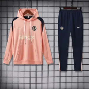 25-26 Chelsea Orange Hoodies Tracksuit Long Jacket Suits 4