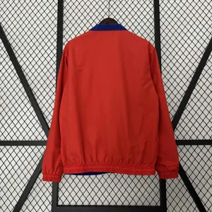 23-24 Flamengo Reversible Windbreaker Red&Blue Double-Sides Jacket Soccer Jerseys For Sale 6