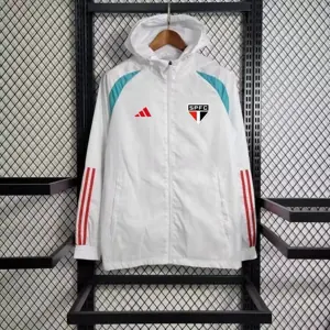 Windbreaker Sao Paulo White S-XXL Cheap Soccer Jerseys