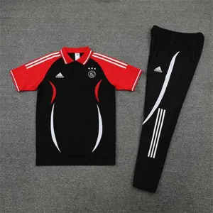Polo Ajax black red-sleeves 13