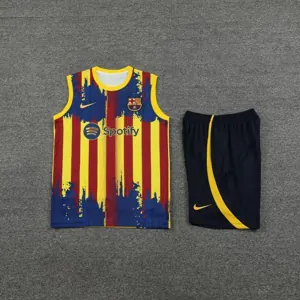 23-24 Barcelona Training Vest Kit S-XXL Soccer Jerseys 2