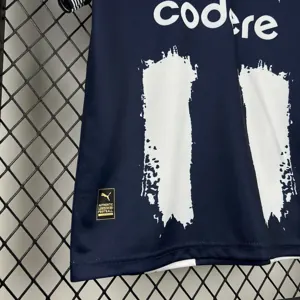 25-26 Monterrey Home Kid Kits Youth Apparels Soccer AAAAJersey Yupoo 1