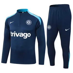 24-25 Chelsea Long Sleeve Training Suit Football Shirts