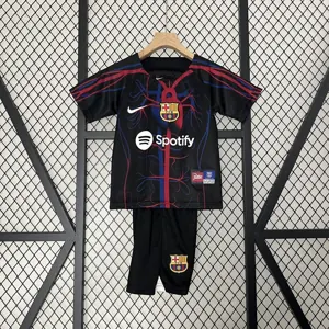 23-24 Barcelona Kids x Patta Culers del Món Special Edition Size-16-28 Soccer Jersey Yupoo