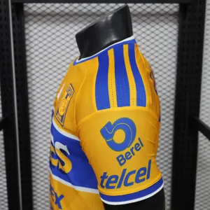 26-27 Tigres Mens Home Kit Player Version Football T-Shirt AAAAJersey Supply Yupoo 9 8