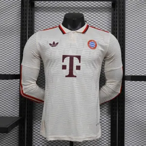 24-25 Bayern Munich Third Long Sleeve Kit Player Version Shirt Soccer AAAAJersey Yupoo