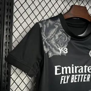 24-25 Real Madrid Y3 Kid Kits Black Youth Apparels AAAAJersey Wholesale Yupoo 6