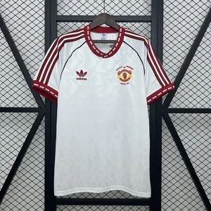 1991 Manchester United Away Retro Kit Vintage Shirt AAAAJersey Wholesale Yupoo
