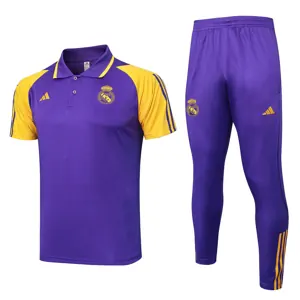 23-24 Real Madrid Purple Polo Suits Jerseys World Yupoo