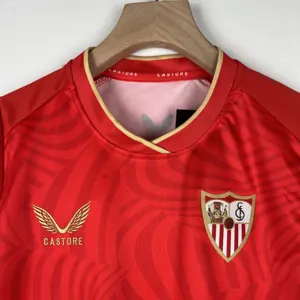 23-24 kids Sevilla away size 16-28 football t-shirt 5