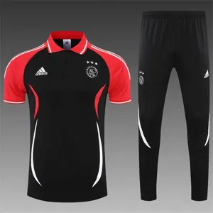 Polo Ajax black red-sleeves 6