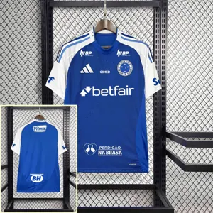 25-26 Cruzeiro Home Kit Soccer Uniforms AAAAJersey Supply Yupoo 6