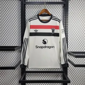 24-25 Manchester United Away Long Sleeve Shirt AAAAJersey Supplier Yupoo